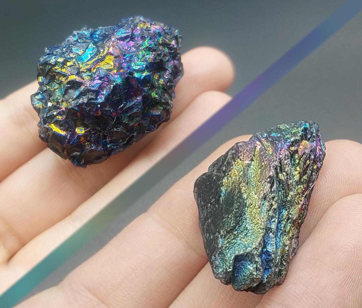 Iridescent Crystals Using Simple Materials