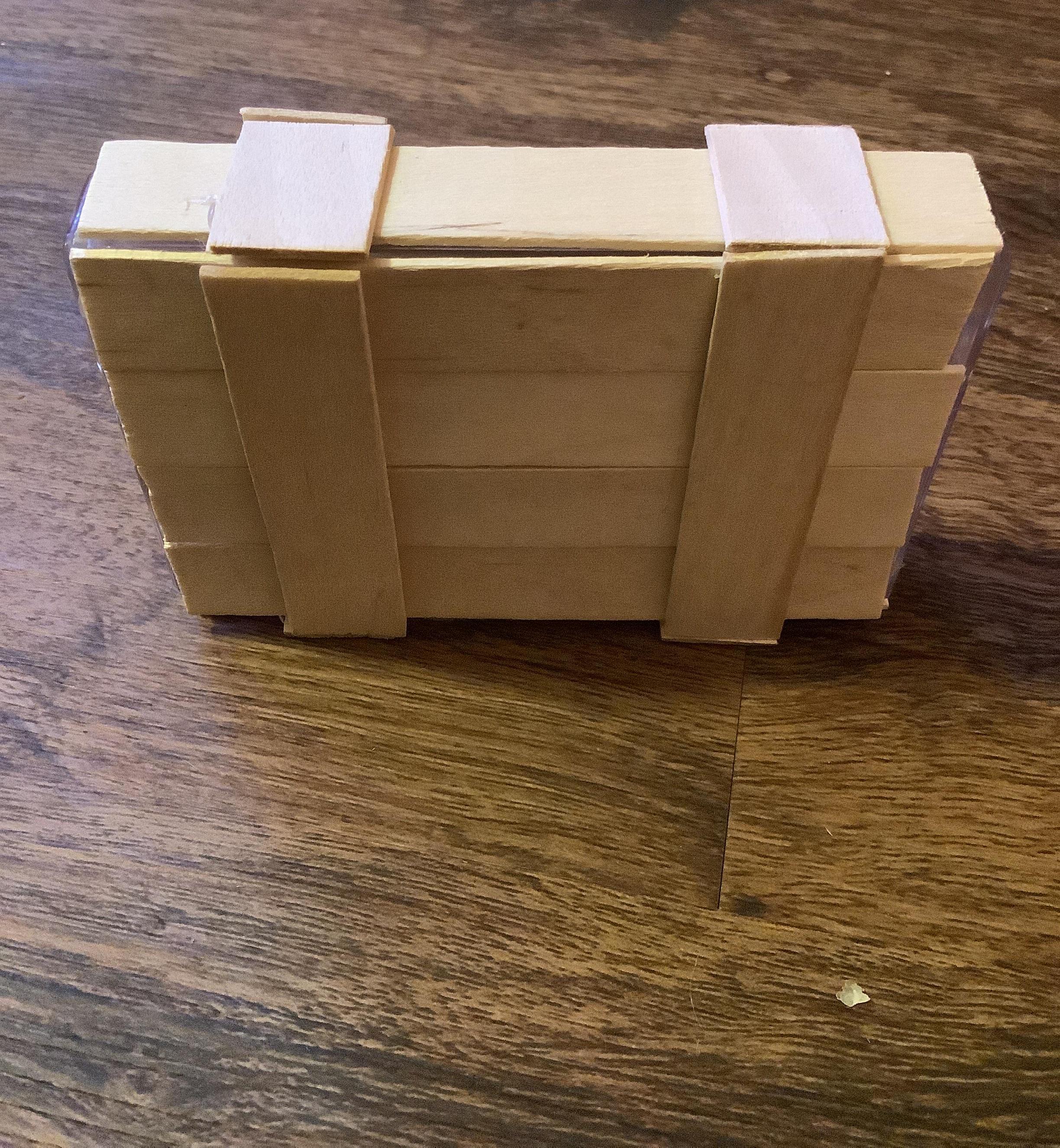 Puzzle Box From an Old Cassette Tape Case