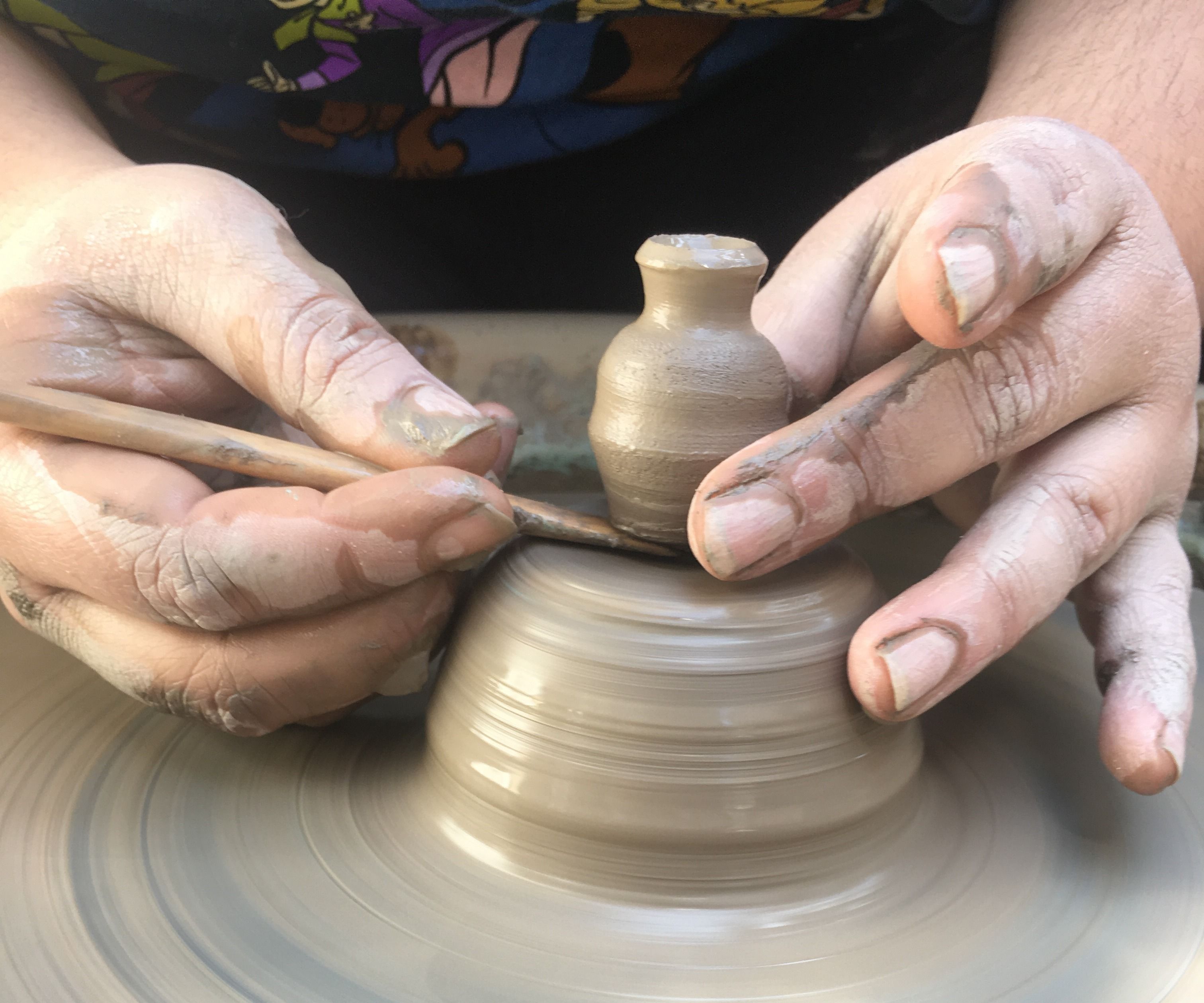 Throwing Pottery Miniatures