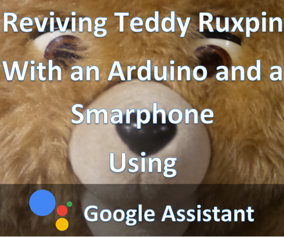 Phone+Arduino Controlled Teddy Ruxpin