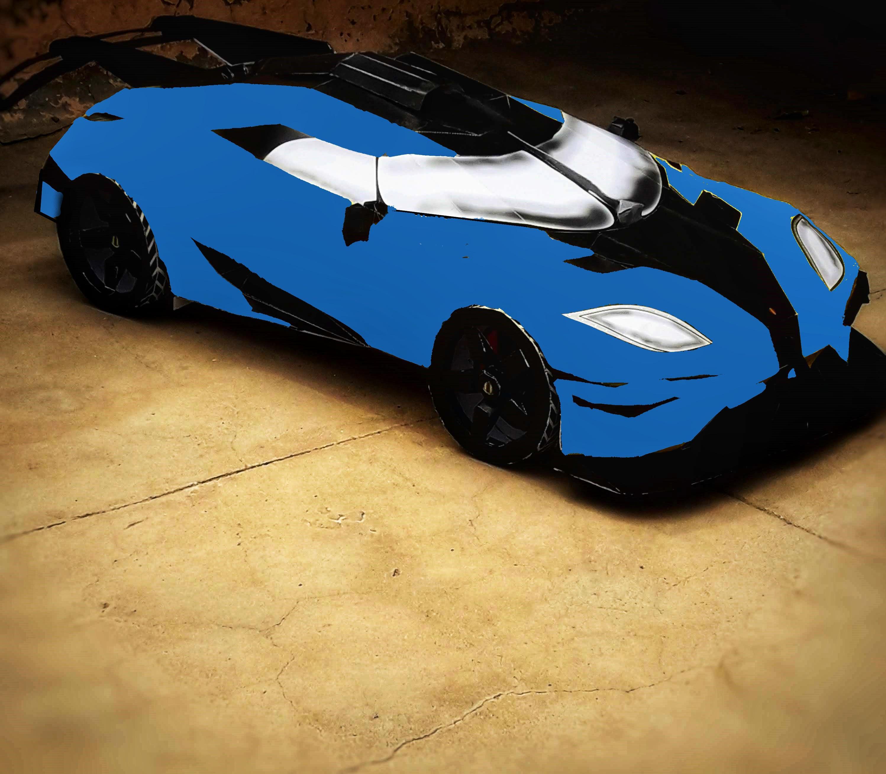 Koenigsegg Agera Paper - Craft Model