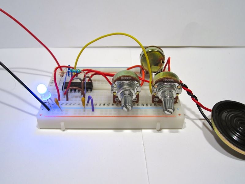 Build an Atari Punk Circuit on a Breadboard