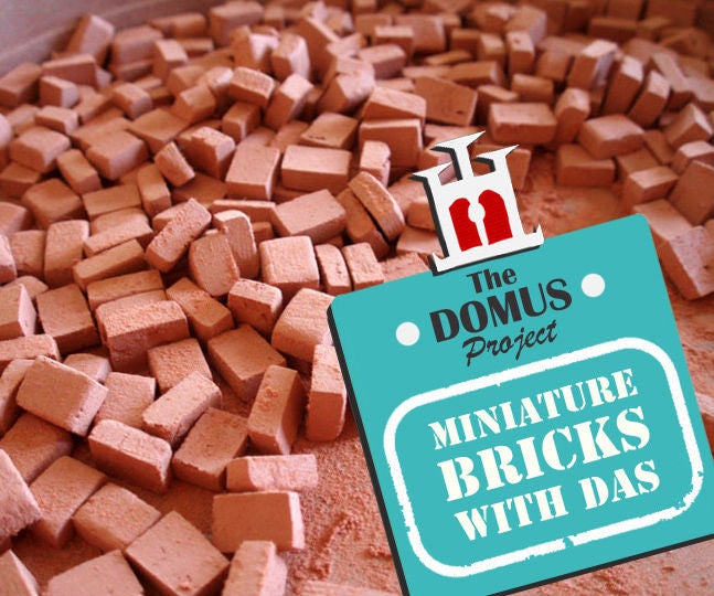 How to Make Miniature Bricks With Das Clay