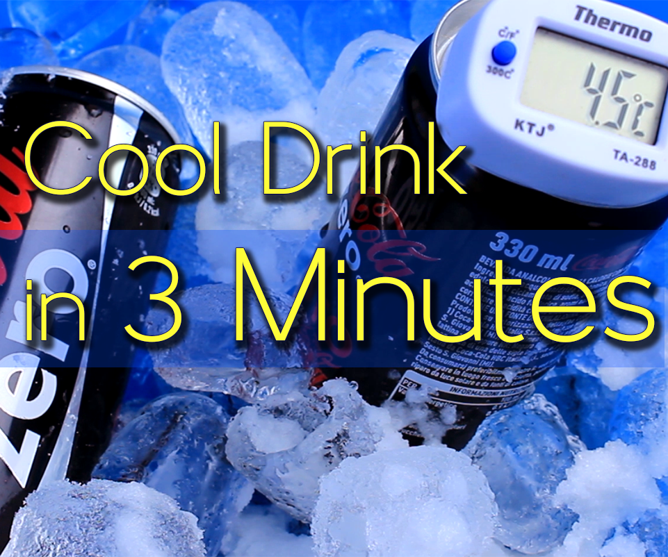 Cool Drinks in 3 Minutes