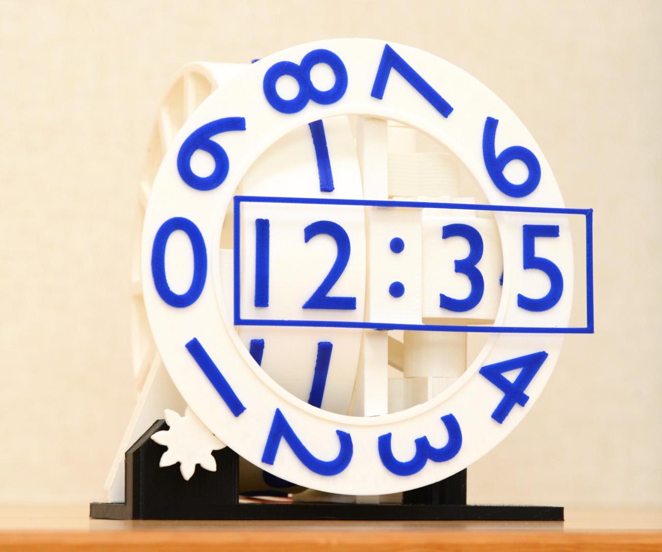 Triaxial Numechron Clock