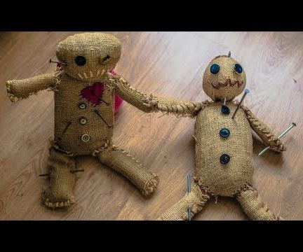 How to Make a Possessed Voodoo Doll - HALLOWEEN TUTORIAL