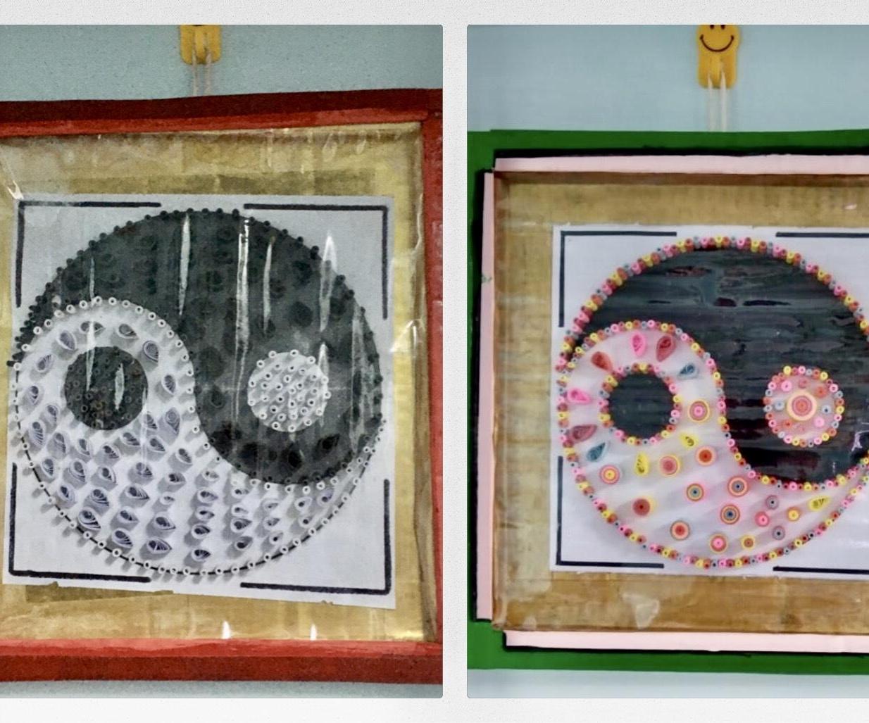 YIN YANG CIRCLE - WALL DECOR