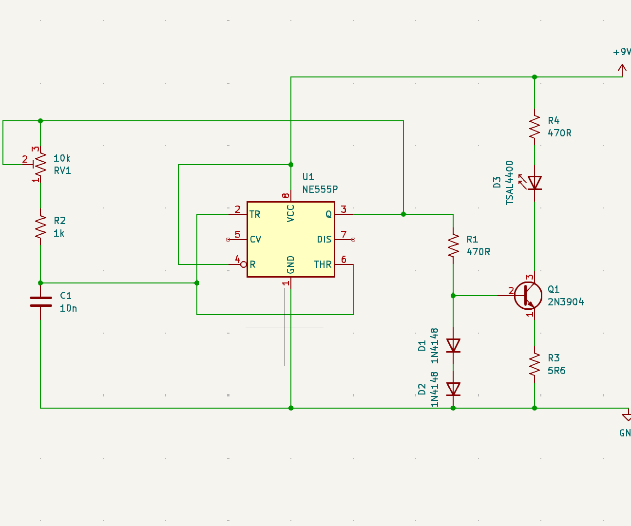 TV Remote Control Jammer - 555 Timer