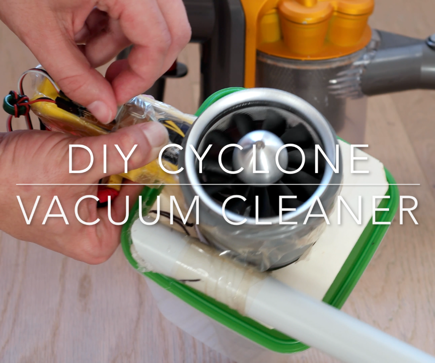 DIY Cyclone Vacuum Cleaner