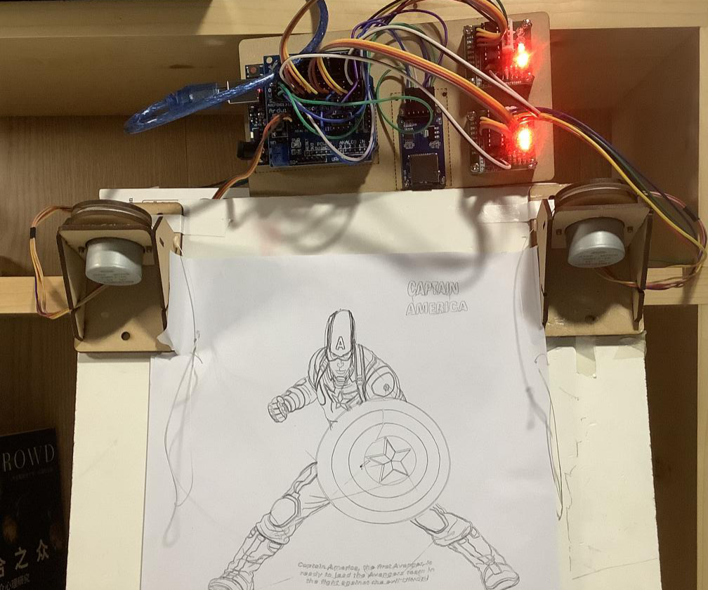 DIY Arduino Drawing Robot 
