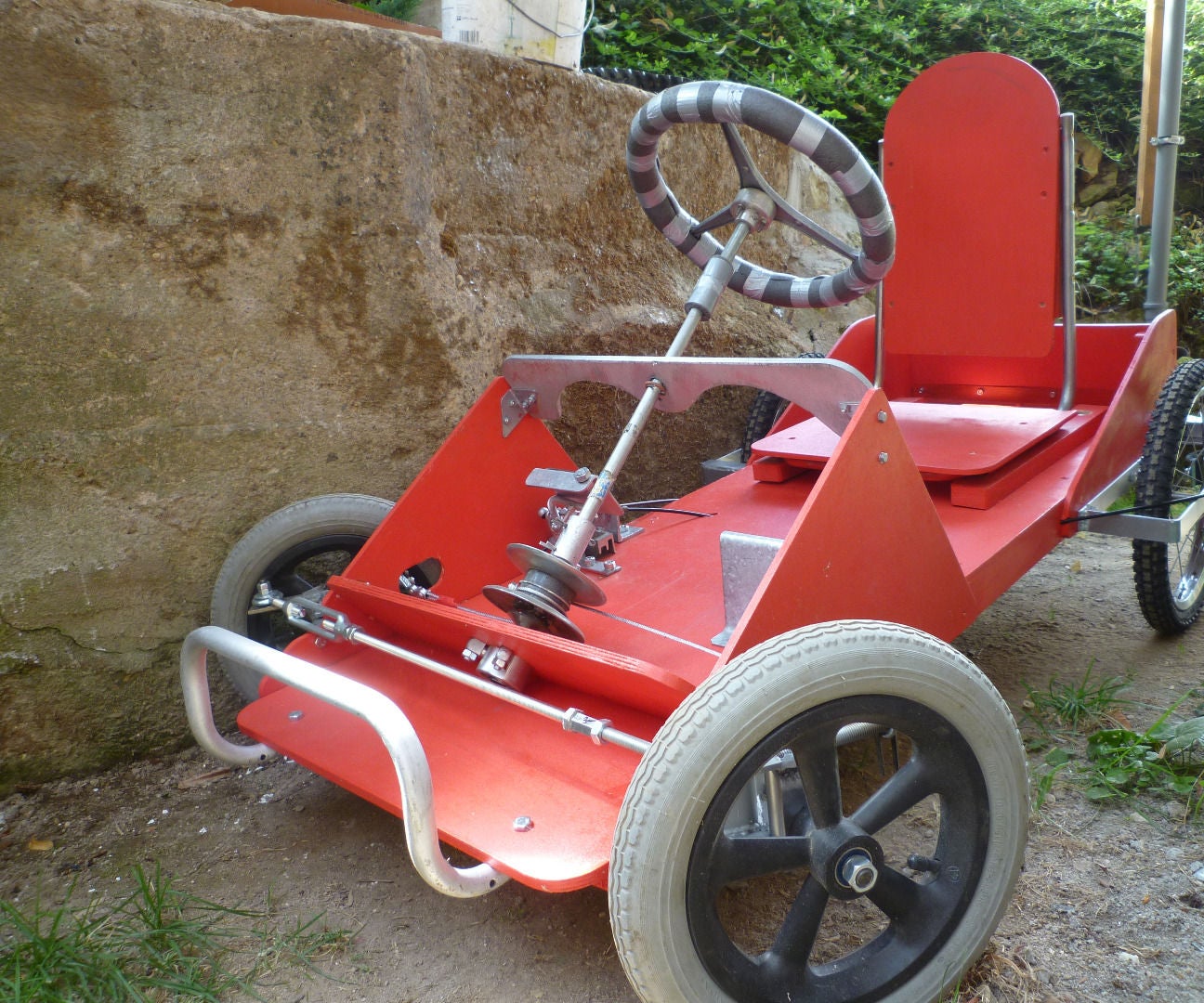 Gravity-powered Go-kart