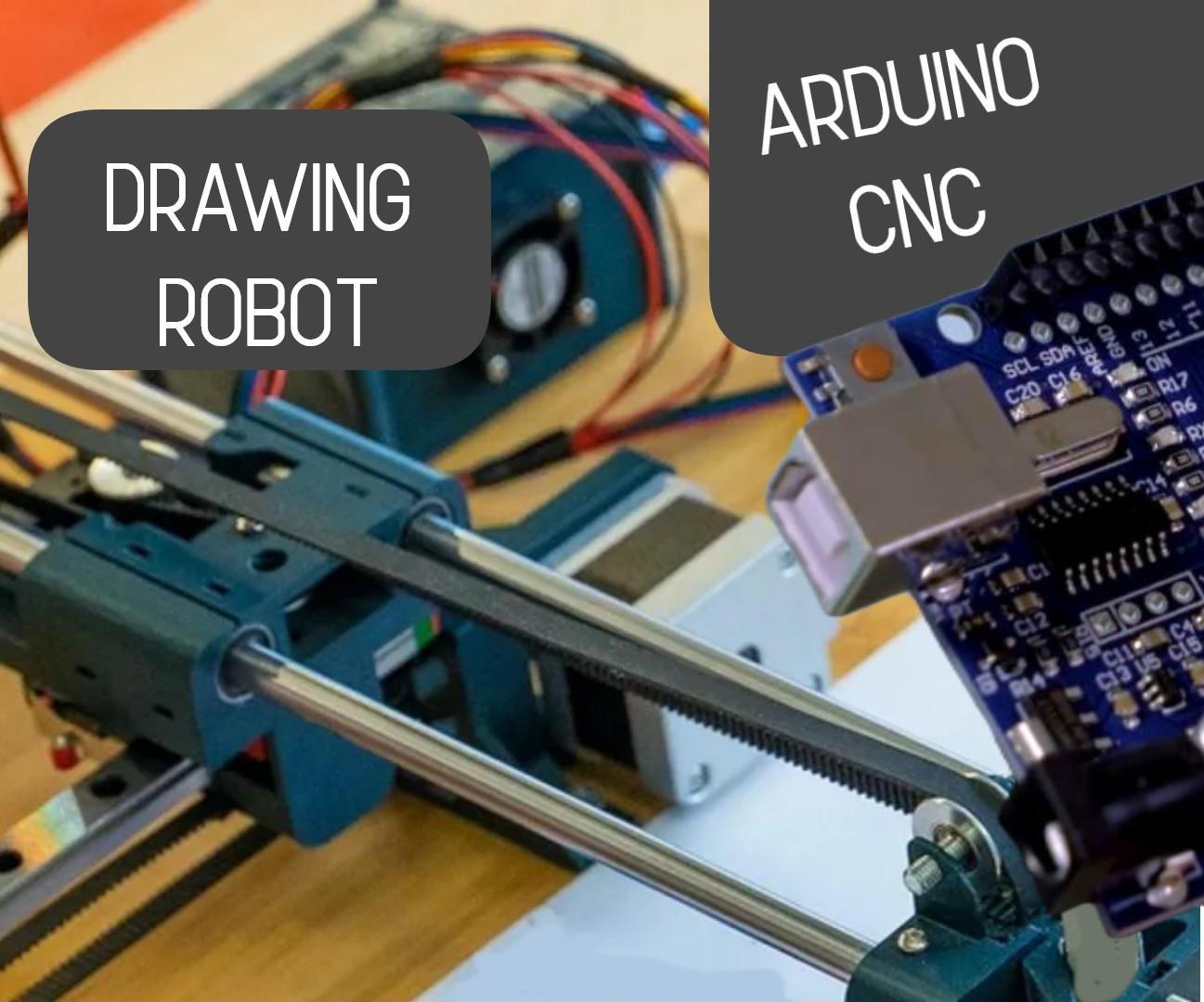 Art Meets Technology: Create a CNC DrawingBot Using Arduino!