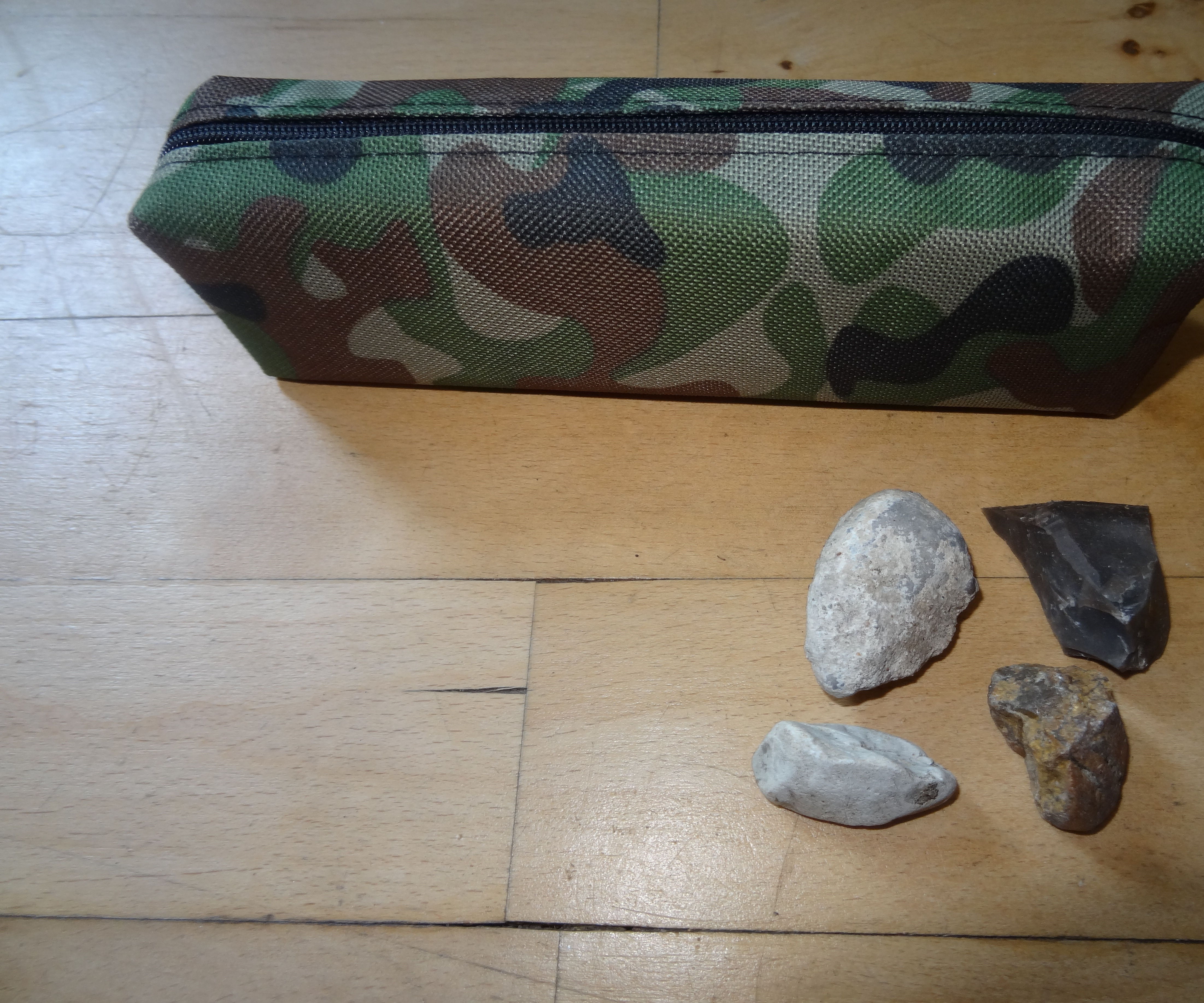 Pouch for Collecting Small Stones