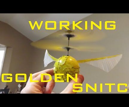 Real Flying Golden Snitch