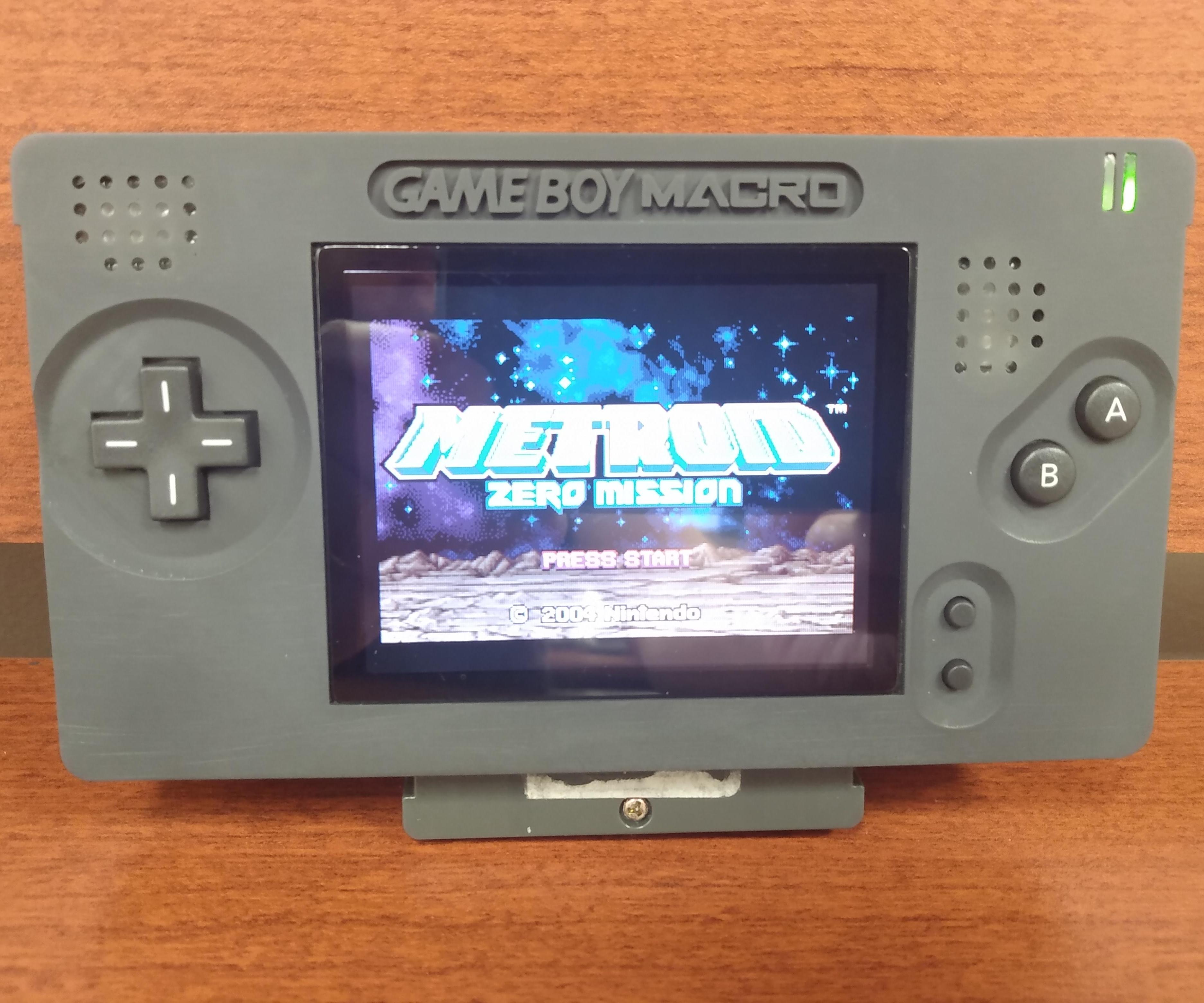 Gameboy Macro Core With Audio and Composite Out (From Old Nintendo DS Lite)