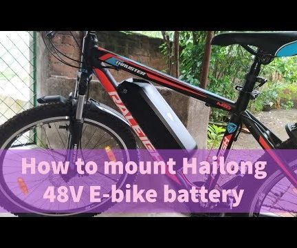 How to Mount E-bike Battery in Bike Frame
