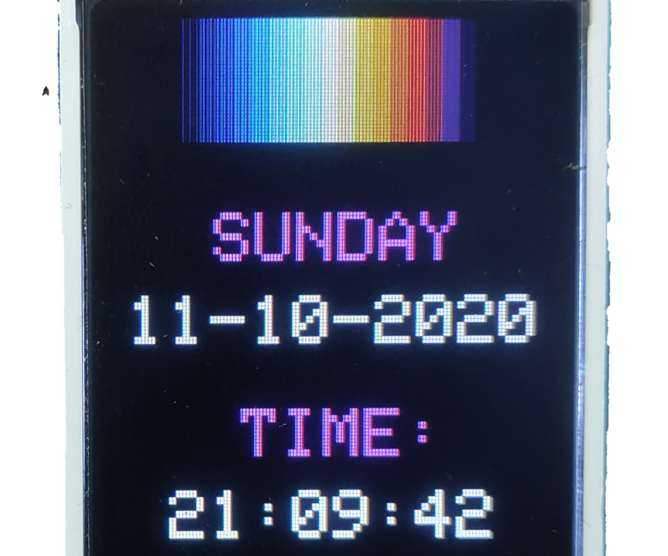 RGB Clock to Teach Kids About Time