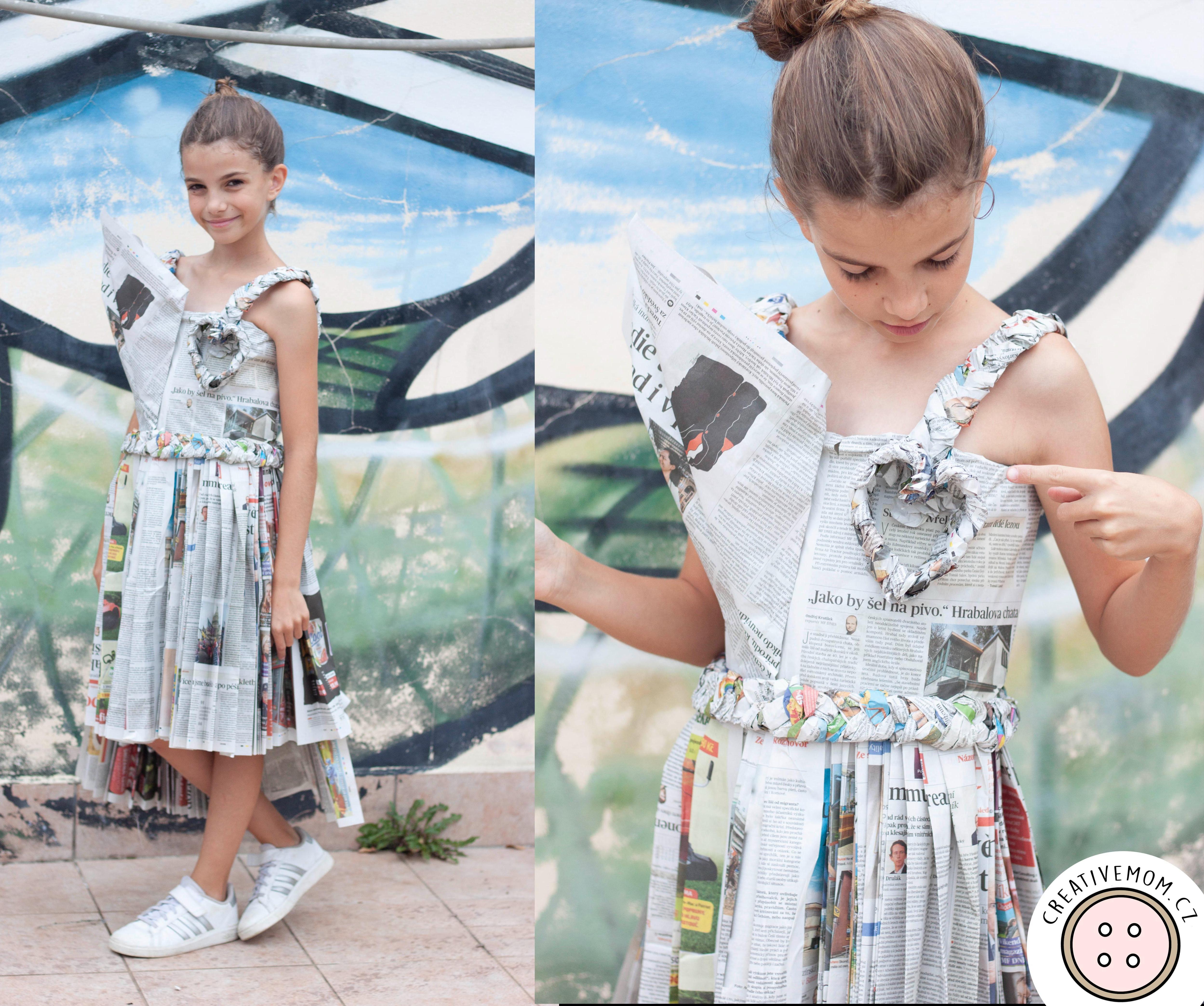 Newspaper Dress