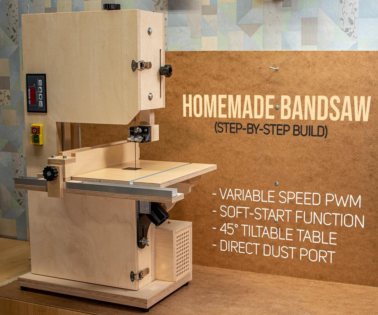 Homemade Bandsaw by DIY Enthusiast