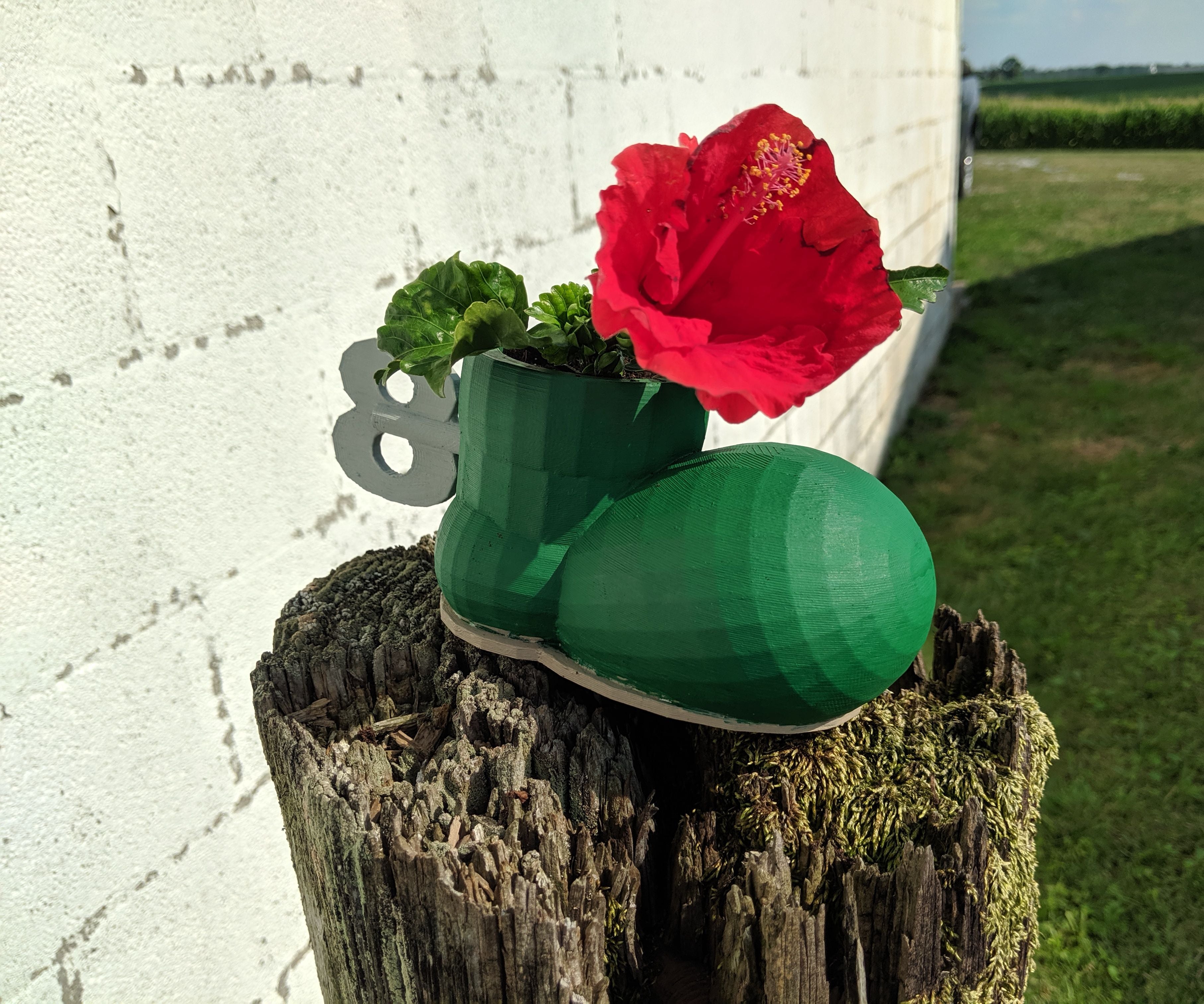 Goomba's Shoe - Mario Planter