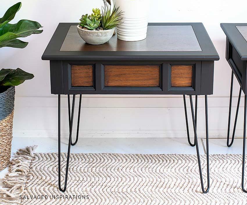 DIY Hairpin Legs Table Makeover