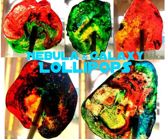 Nebula & Galaxy Lollipops 