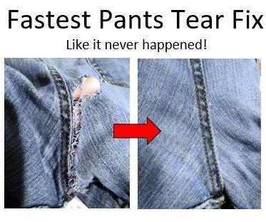 Fastest Pants Tear Fix