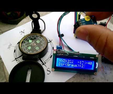 Digital Compass Arduino ( HMC5883 L )