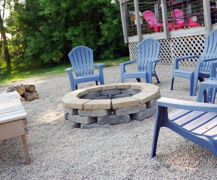 Stone Fire Pit, Inexpensively Build a Safe Fire Ring