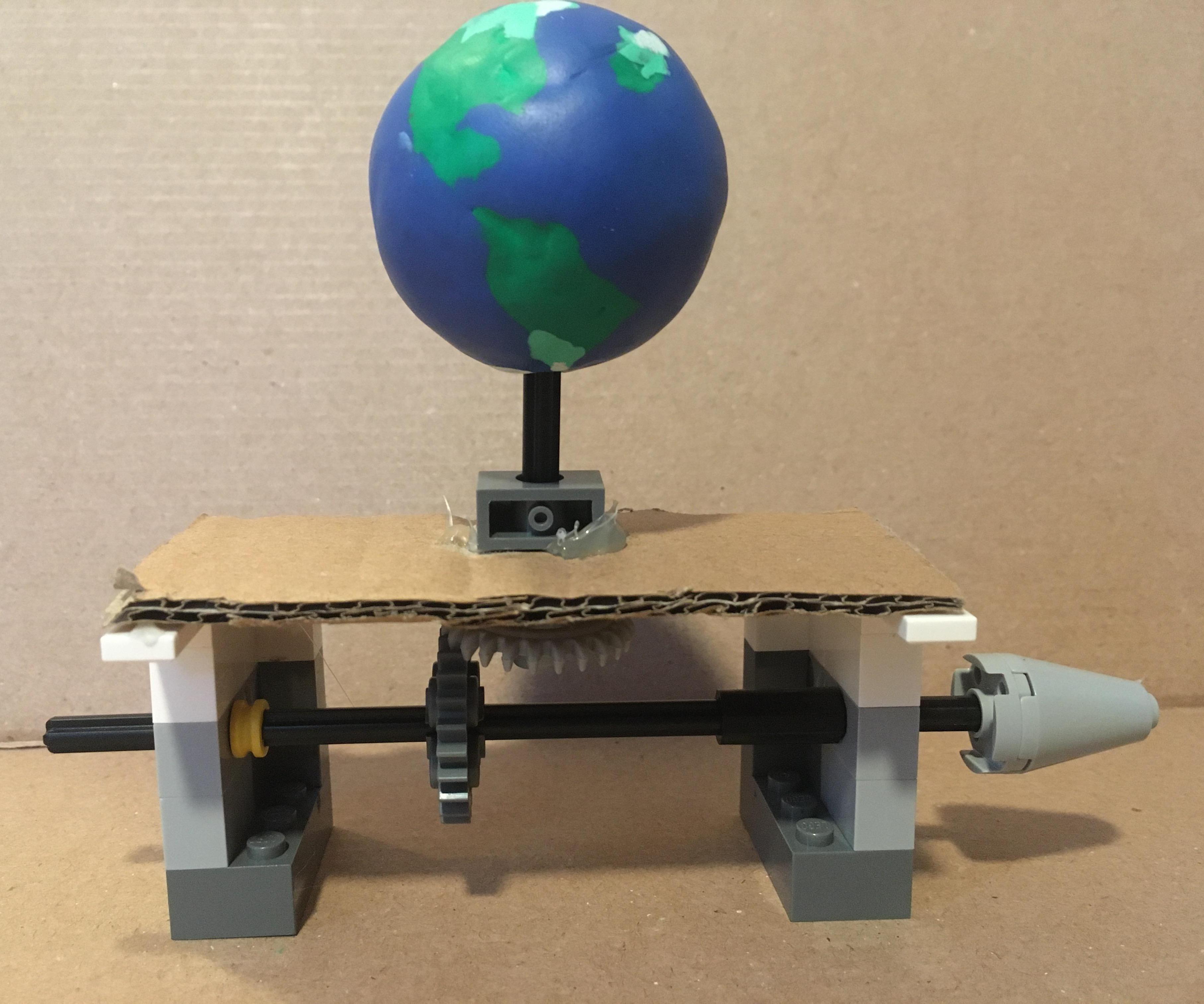 Rotating Globe Automata