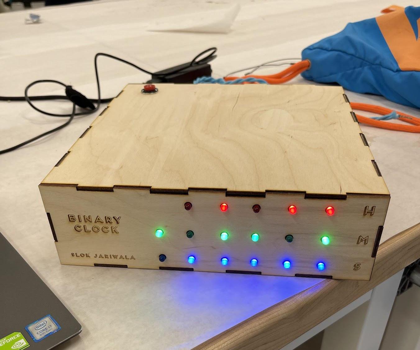 Binary Clock With RTC Module