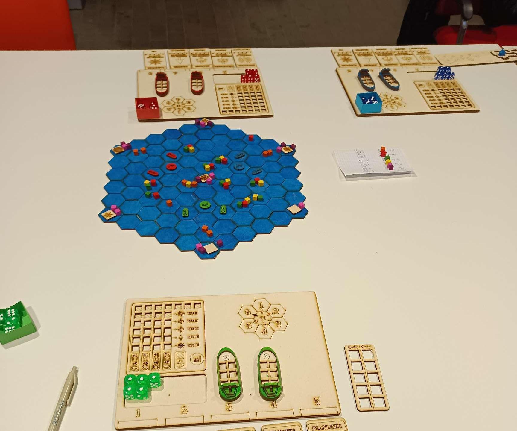 Arctic Clean Up Board Game Prototype V1