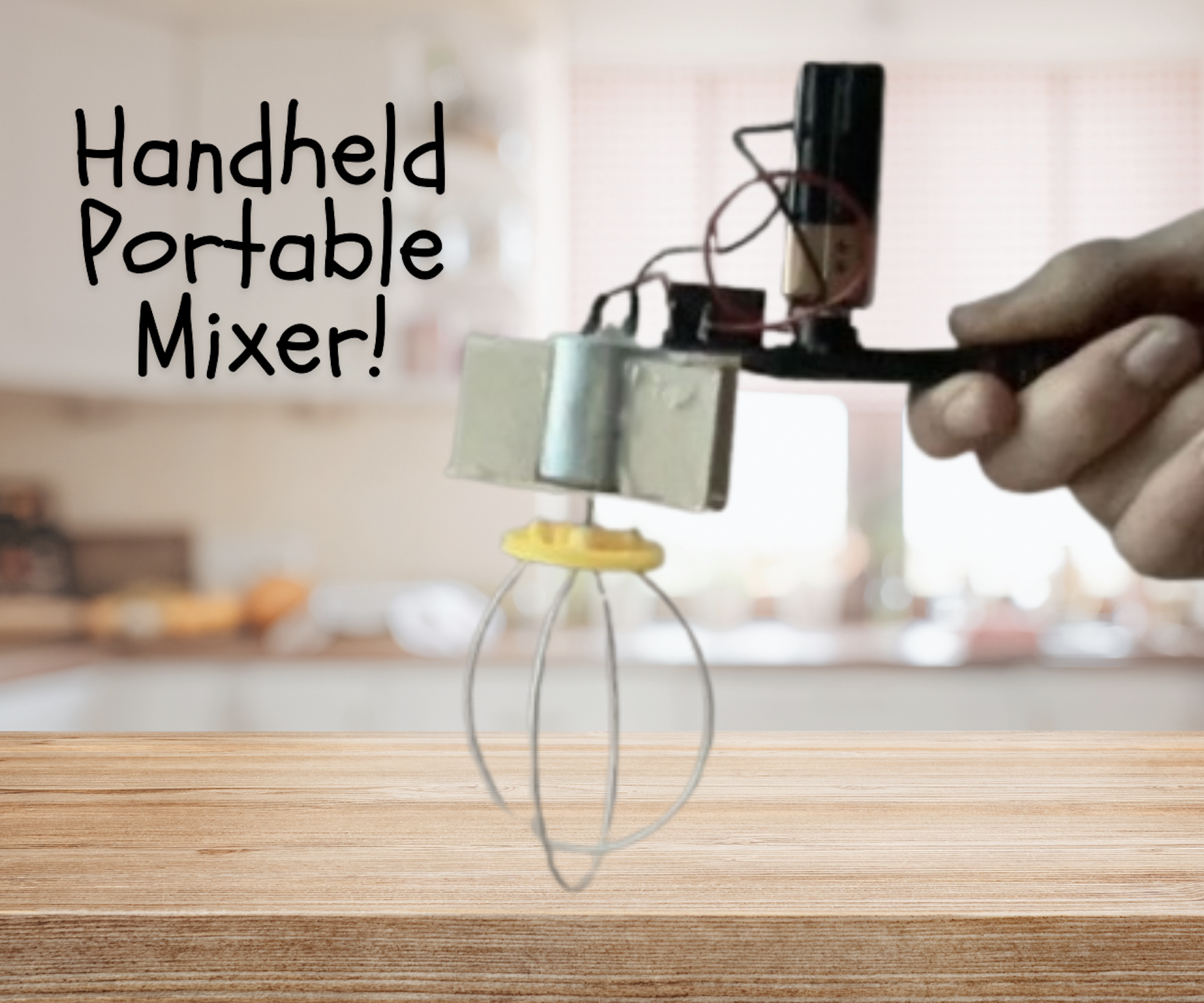 Make a Handheld Portable Mixer