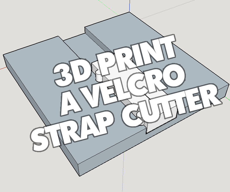 3D Printed Velcro Slicer!