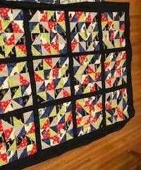 Triangle Patch Work Quilt