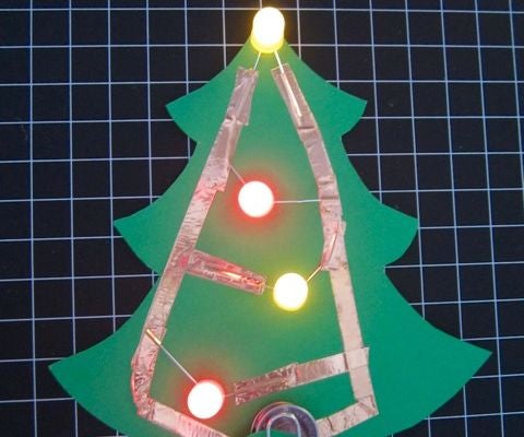 LED Paper Holiday Tree