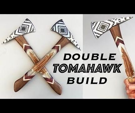 Electro-Etched Tomahawk Axes With Feather Epoxy Inlays