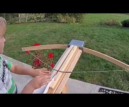 Crosbow for Paper Gliders 