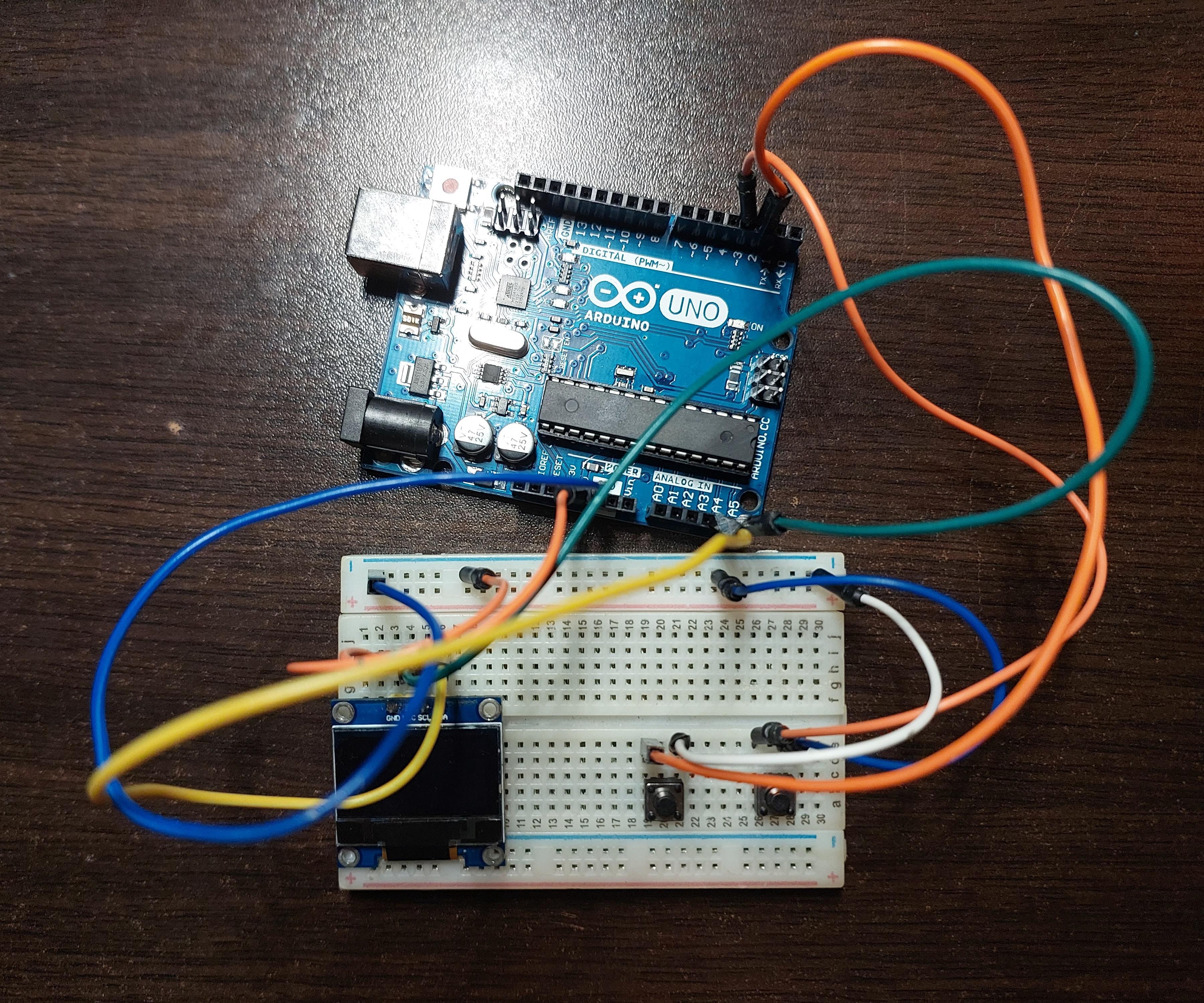 PING PONG VIDEO GAME USING ARDUINO