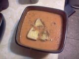 Making Tomato Soup With Grilled Cheese Croutons