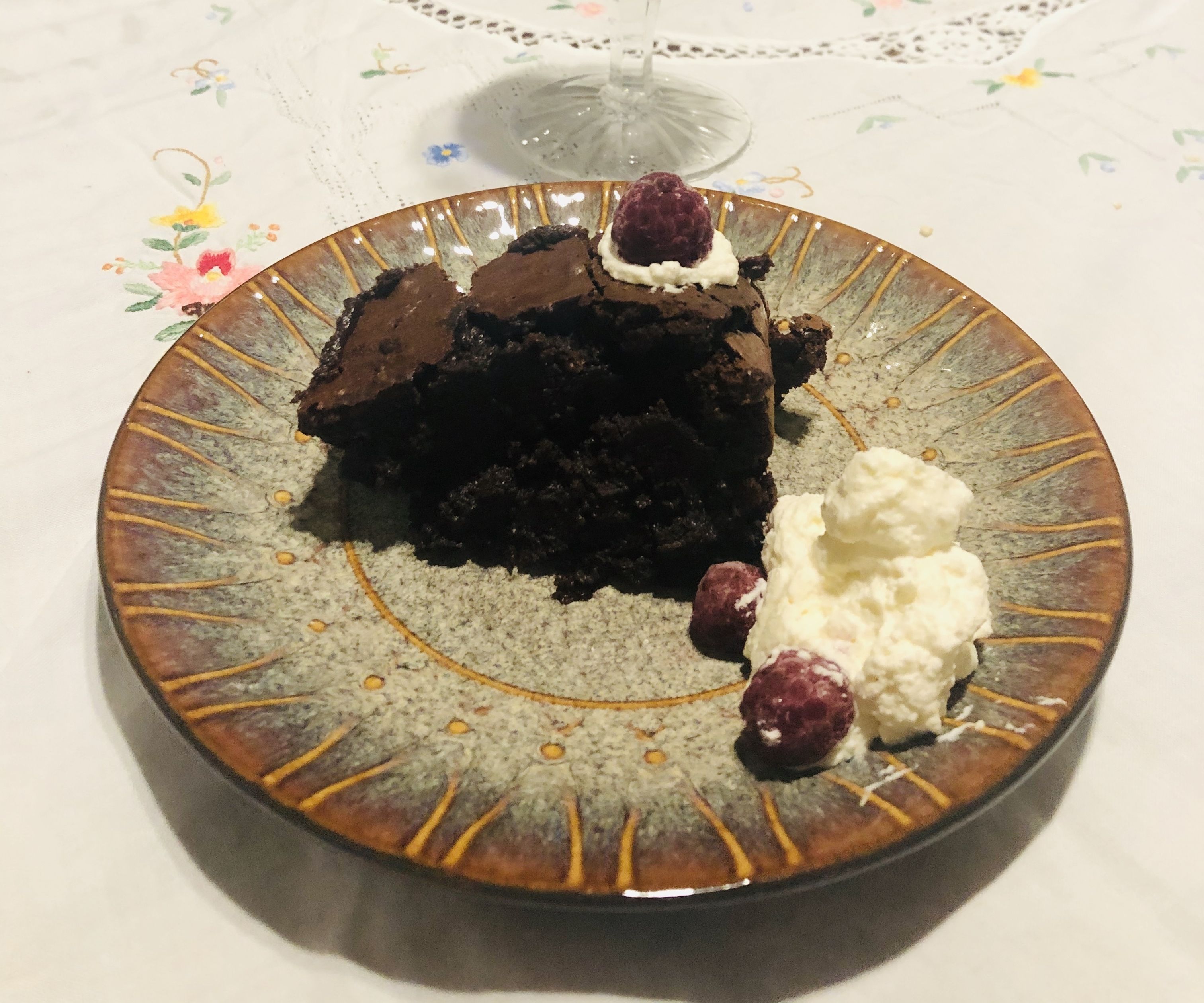 The Most Amazing Flourless Chocolate Cake