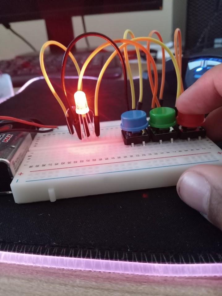 RGB LED Color Changer