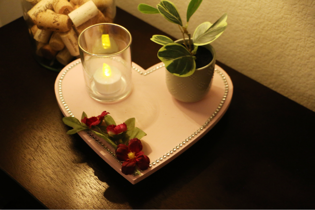 DIY Valentine Wooden Heart Riser