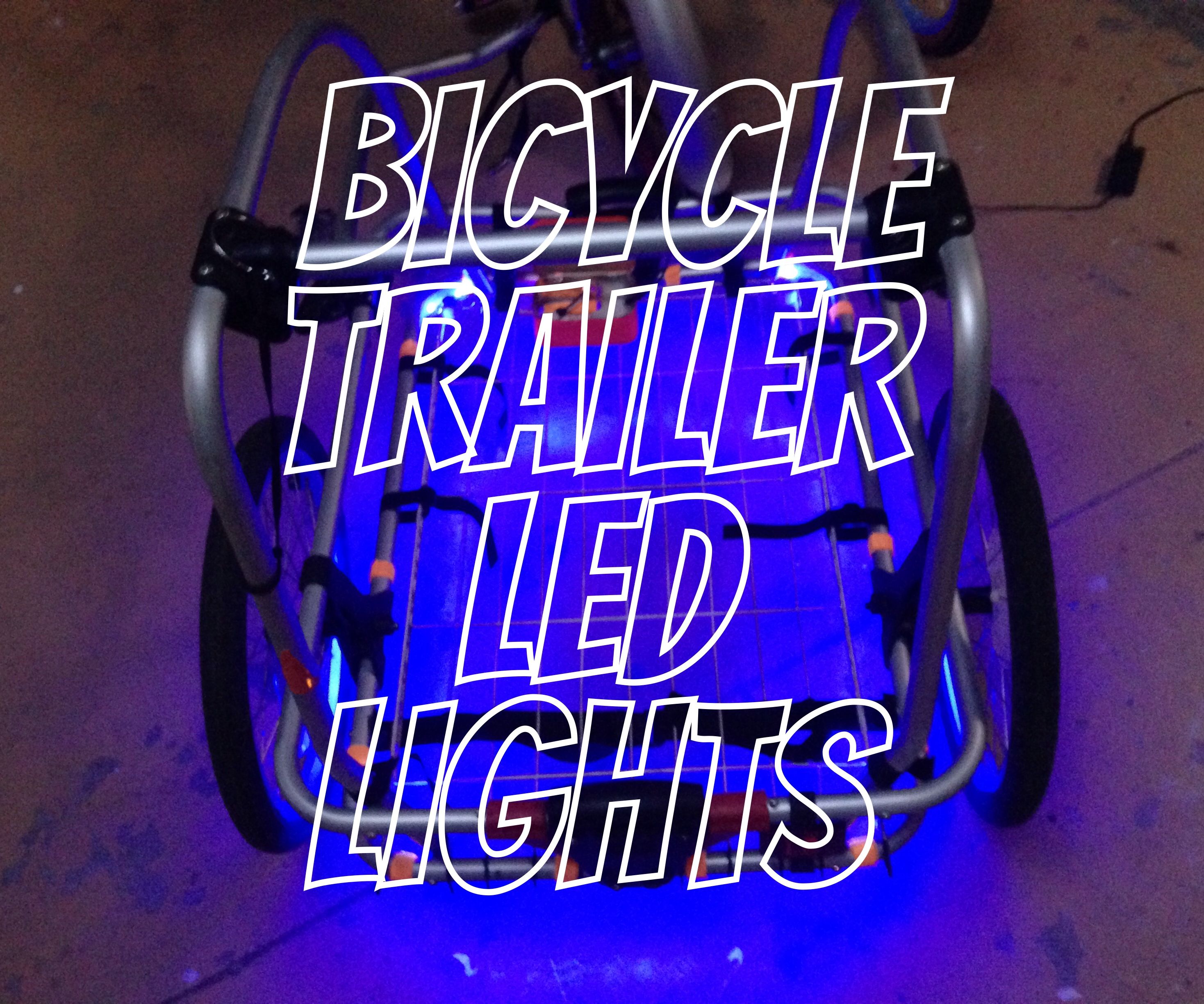 Bicycle Trailer LED Lights