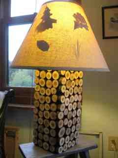 Silhouette Nature Lamp Shade