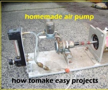 How to Make Powerful Air Pump at Home