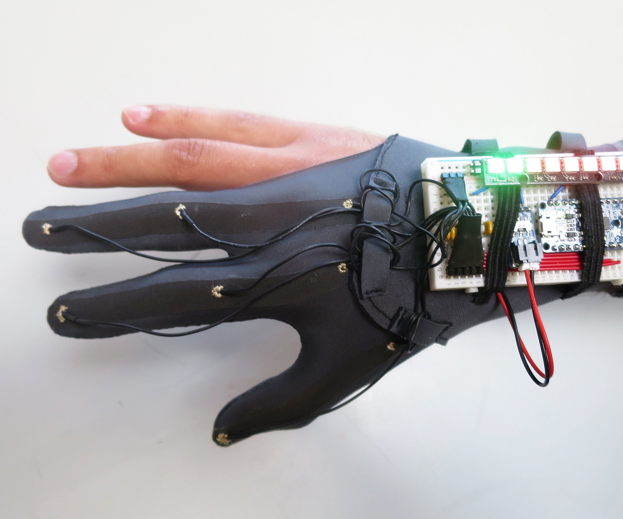 DIY Glove Controller With E-Textile Sensors