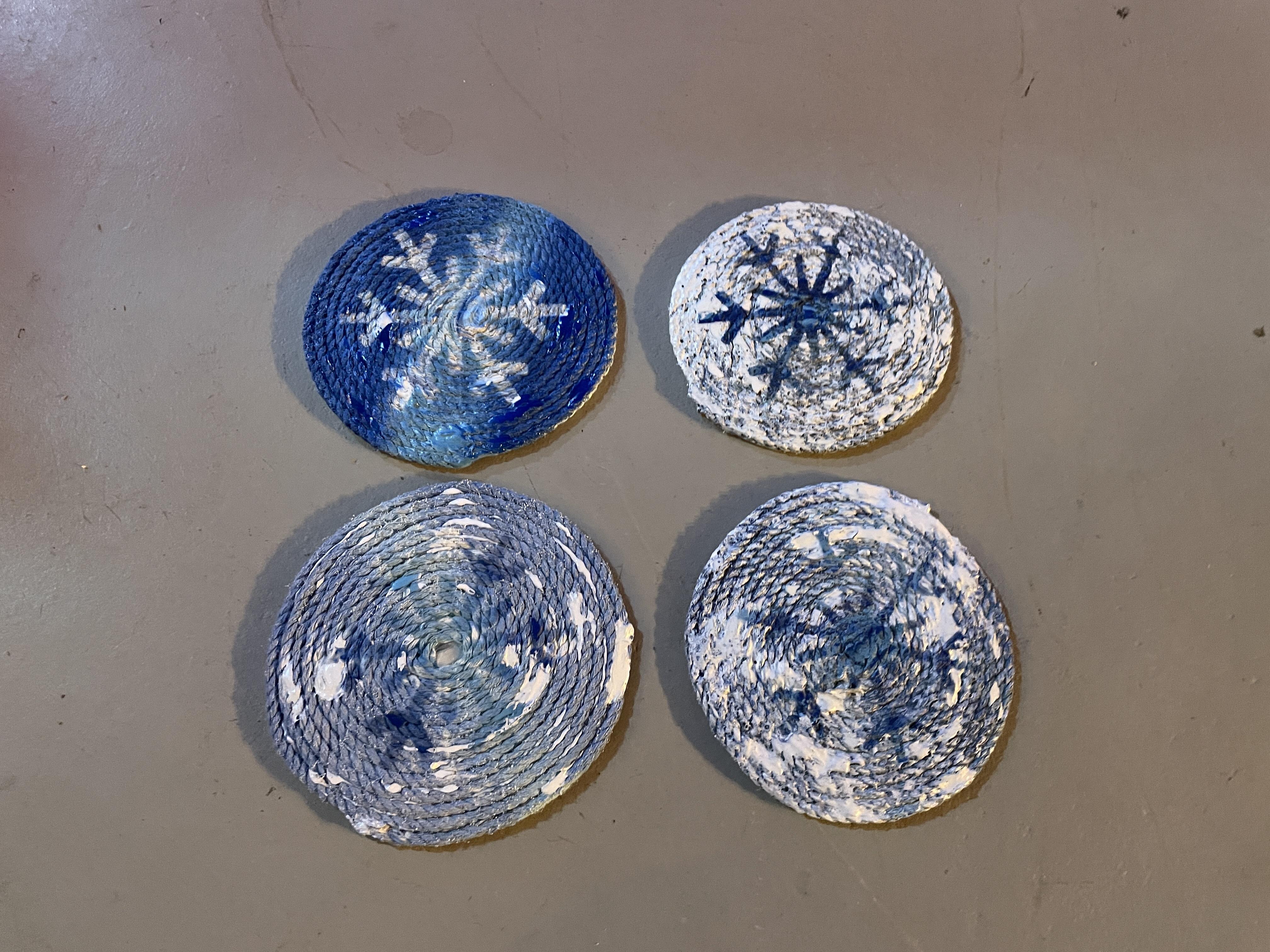 Cool Snowflake Coasters!