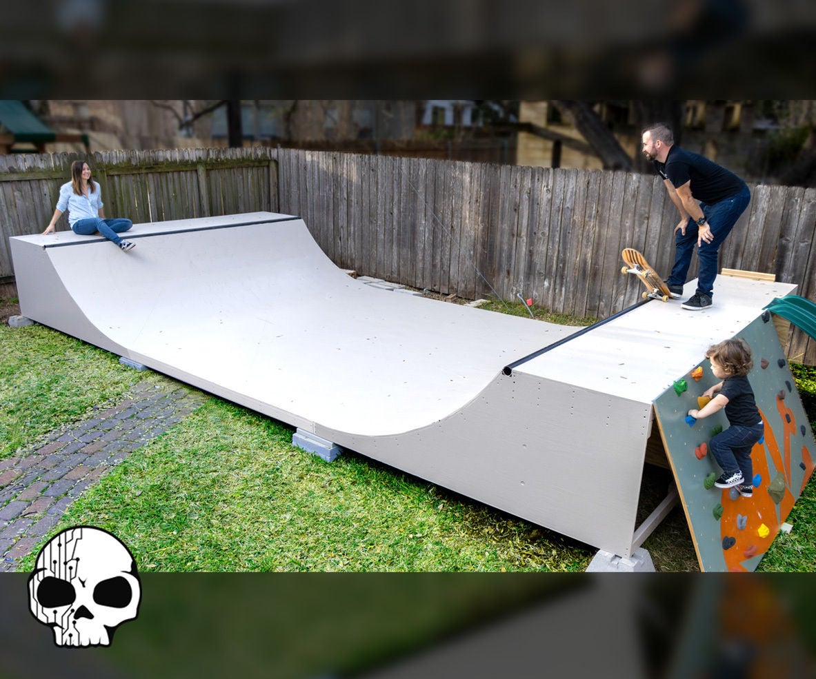 How to Make a Mini Ramp (DIY Halfpipe)