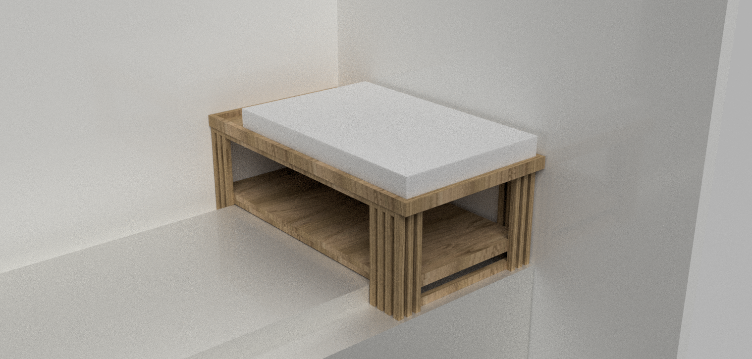 Nursing Table From a Single Board of Pine (One Board Challenge)